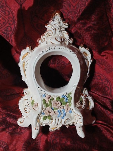 Vintage ceramic mantel - ceramic,