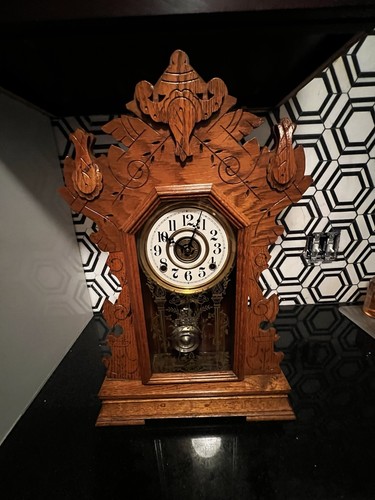 Antique welch victorian wood - antique,