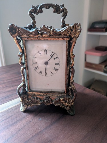 Victorian waterbury clock - victorian,